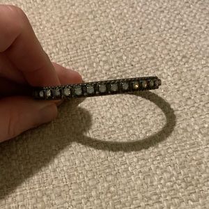Sorrelli mini riveting romance cuff in neutral tone